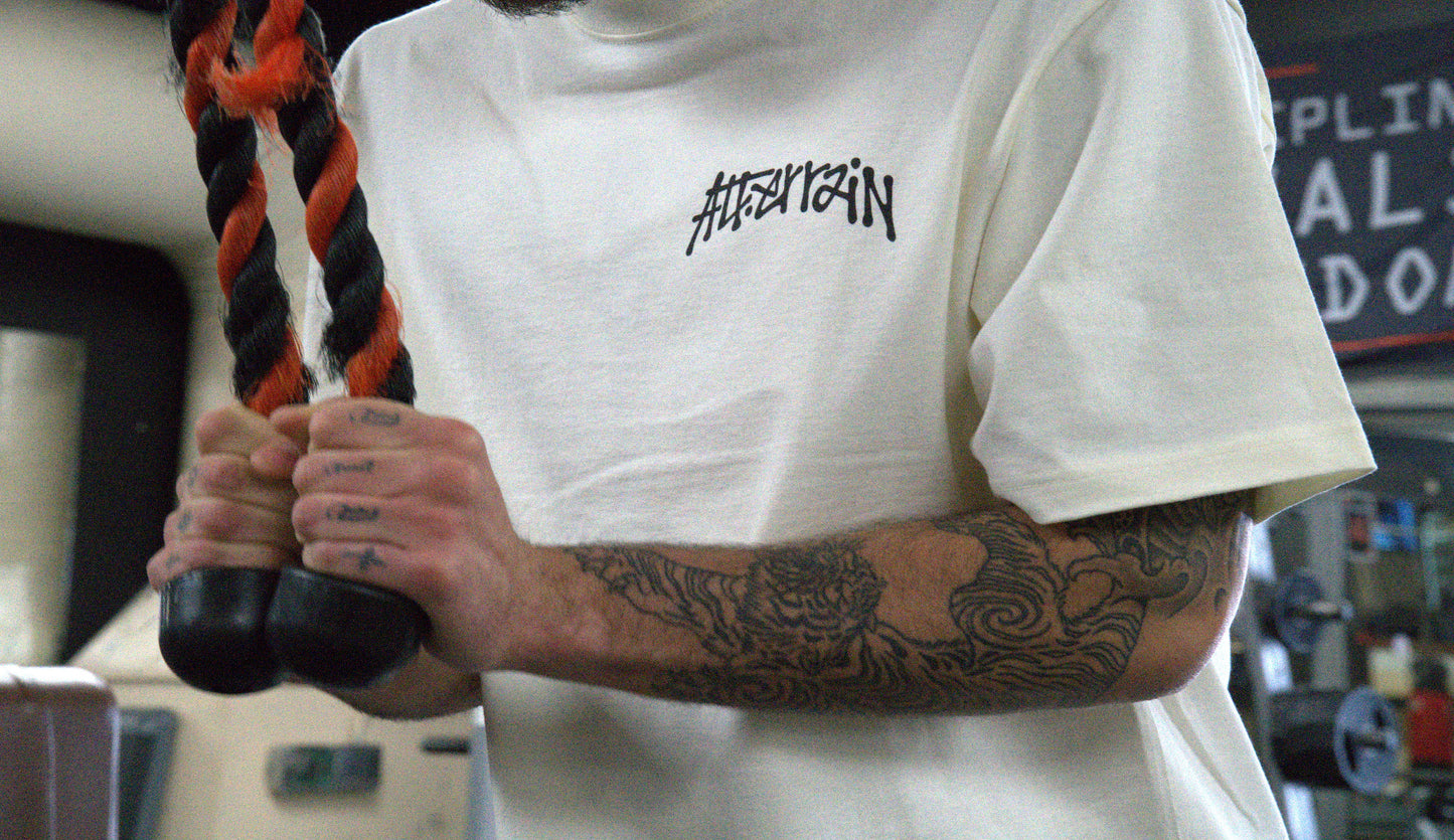Alt.errain Cropped Logo Tee